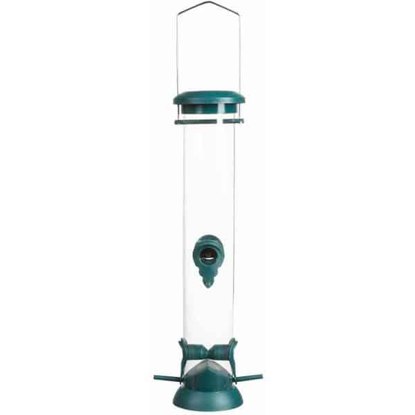 Siena Garden Futterspender Feeder Premium Kunststoff Grün Ø 9 cm x 38 cm