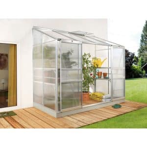 Vitavia Anlehn-Gewächshaus Ida 3300 mit 4 mm HKP 3