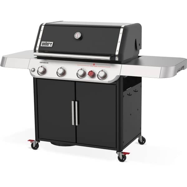 Weber Gasgrill Genesis E-425S GBS mit 4 Brennern und Sear Zone Schwarz