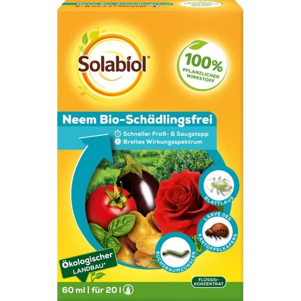 Solabiol Neem Bio-Schädlingsfrei 60 ml