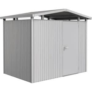 Biohort Metall-Gerätehaus Panorama Silber 4