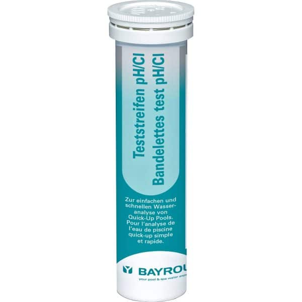 Bayrol Teststreifen pH/Chlor 25 Stück