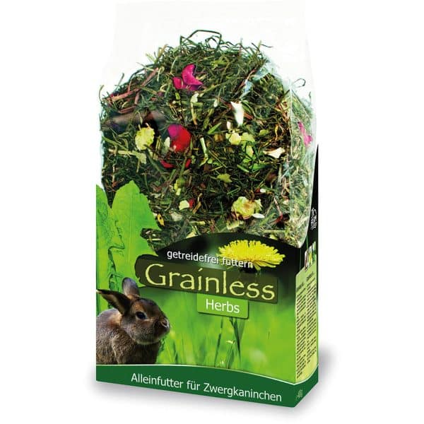 JR Farm Grainless Herbs Zwergkaninchen 400 g