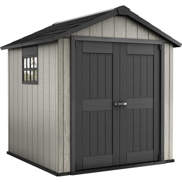 Keter Kunststoff-Gartenhaus/Gerätehaus Oakland 757 B x T: 210 cm x 216 cm