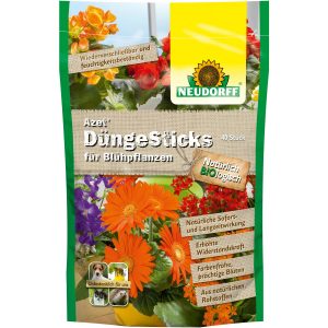 Neudorff Azet Düngesticks für Blühpflanzen 40 Sticks