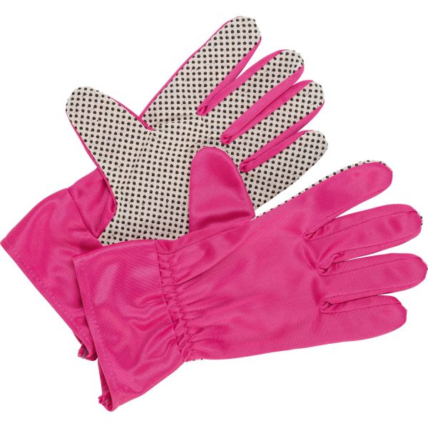 Gartenhandschuh PVC-Benoppung Pink Größe 8