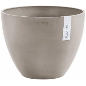 Ecopots Pflanztopf Antwerp Braungrau 30 cm