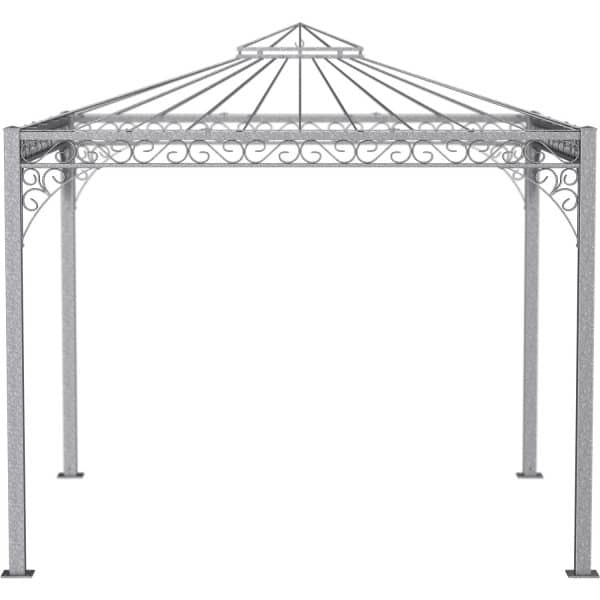 Eleo Pavillon Genua 269 cm x 308 cm x 308 cm Feuerverzinkt