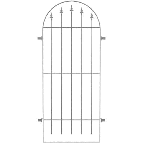 Eleo Rankgitter Edera 100 cm x 81 cm Feuerverzinkt