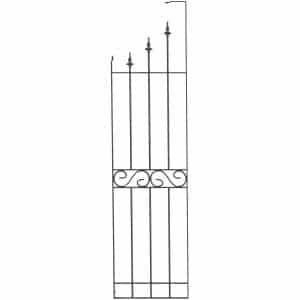 Eleo Rankgitter Lily Pulverbeschichtet DB703