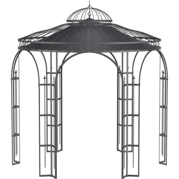 Eleo Sonnensegel Milano Ø 290 cm  für Pavillon Milano Anthrazit