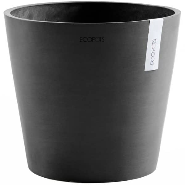 Ecopots Pflanztopf Amsterdam Dunkelgrau 30 cm