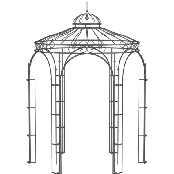 Eleo Pavillon Siena 265 cm x Ø 210 cm Pulverbeschichtet DB703