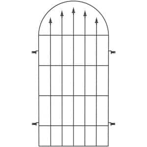 Eleo Rankgitter Edera 210 cm x 108 cm Pulverbeschichtet DB703