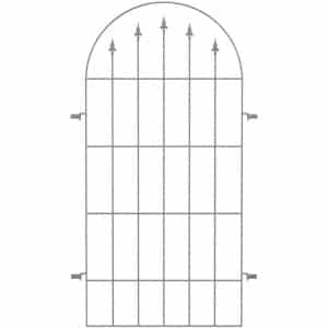 Eleo Rankgitter Edera 210 cm x 108 cm Feuerverzinkt