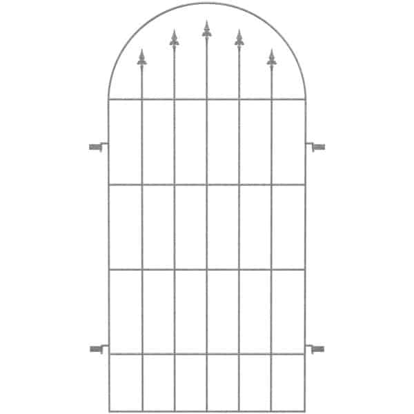 Eleo Rankgitter Edera 210 cm x 108 cm Feuerverzinkt