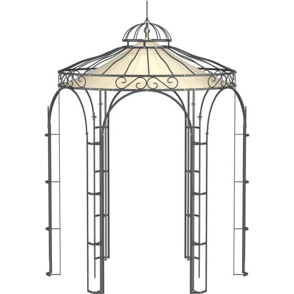 Eleo Sonnensegel Siena Ø 210 cm für Pavillon Siena Ecru