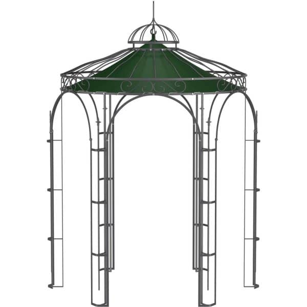 Eleo Sonnensegel Siena Ø 210 cm für Pavillon Siena Dunkelgrün