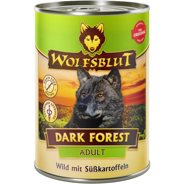 Wolfsblut Hunde-Nassfutter Dark Forest Adult Wild mit Süßkartoffeln 395 g