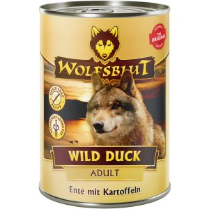 Wolfsblut Hunde-Nassfutter Wild Duck Adult Ente mit Kartoffeln 395 g