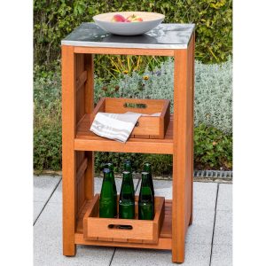 Gartensideboard für den Spültisch Eukalyptus