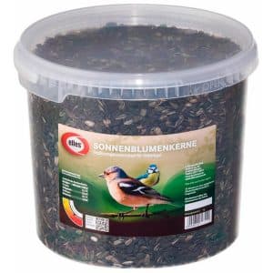 Sonnenblumenkerne für Wildvögel im Eimer 2 kg