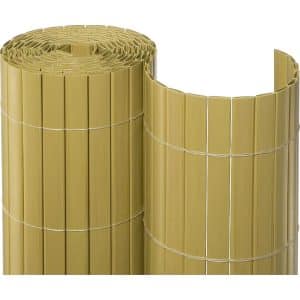 Sichtschutzmatte PVC 100 cm x 1000 cm Bambus
