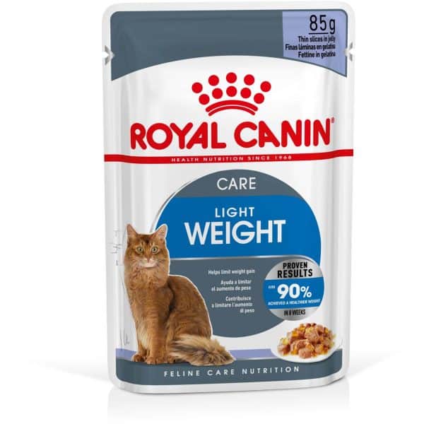 Royal Canin Ultra Light Nassfutter in Gelee - Übergewicht neigende Katzen 85 g