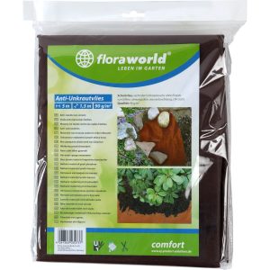 Floraworld Anti-Unkrautvlies 5 m x 1