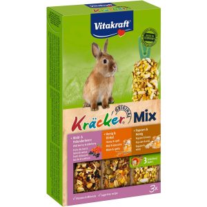 Vitakraft Kräcker Trio Waldbeere-Honig-Popcorn 3 Stück / 160 g