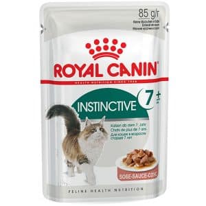 Royal Canin Instinctive 7+ Nassfutter in Soße Ältere Katzen 85 g