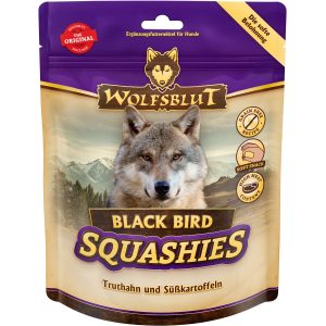 Wolfsblut Hunde-Belohnungssnacks Squashies Black Bird Adult Truthahn und Süßkart