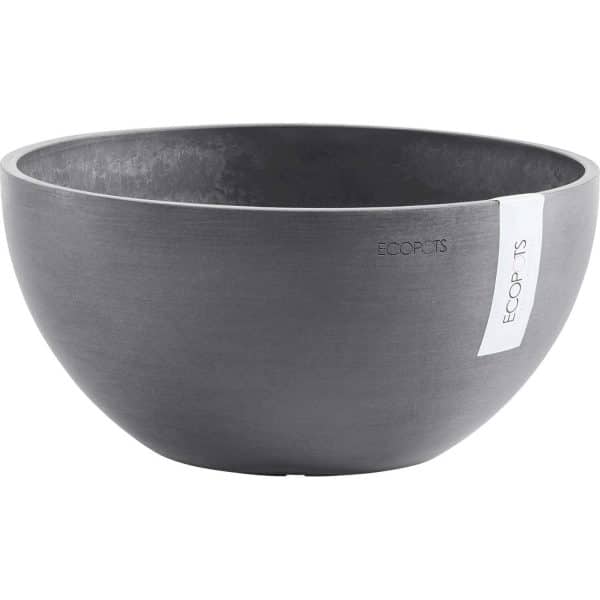 Ecopots Pflanzschale Brüssel Ø 30 cm Grau