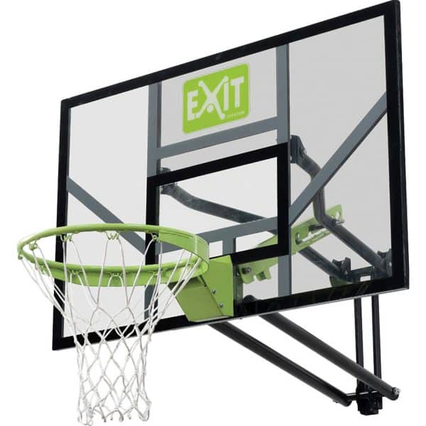 EXIT Galaxy Basketballkorb zur Wandmontage mit Dunkring - grün/schwarz