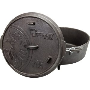 Petromax Feuertopf FT6 Dutch Oven mit Füßen Gusseisen 5