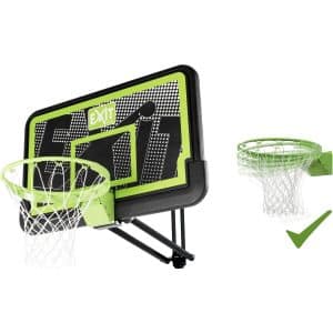 EXIT Galaxy Basketballkorb zur Wandmontage mit Dunkring - Black Edition