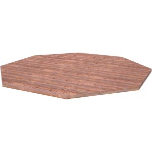 Palmako Fußboden für Holz-Gartenhaus/Gerätehaus Betty KDI Braun 465 cm x 465 cm