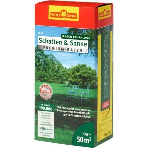 Wolf-Garten Premium-Rasen LP 50 Schatten und Sonne 1 kg