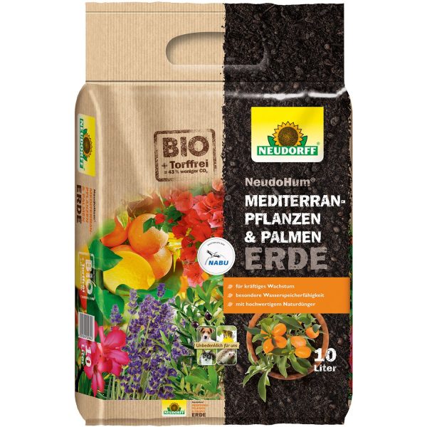 Neudorff NeudoHum Mediterranpflanzen- und Palmenerde 10 l