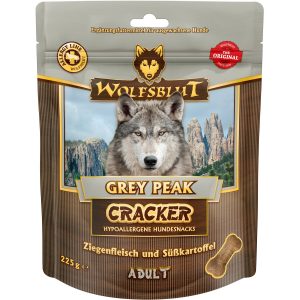 Wolfsblut Hunde-Belohnungssnacks Grey Peak Cracker Ziege mit Süßkartoffel 225 g