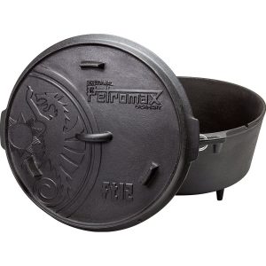 Petromax Feuertopf FT12 Dutch Oven mit Füßen Gusseisen 10