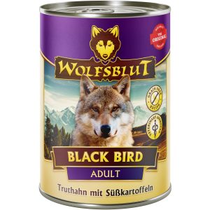 Wolfsblut Hunde-Nassfutter Black Bird Adult Truthahn mit Süßkartoffeln 395 g