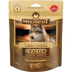 Wolfsblut Hunde-Belohnungssnacks Wild Duck Cracker Ente und Kartoffeln 225 g