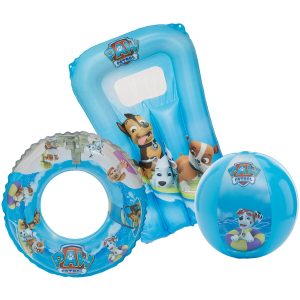 Happy People Paw Patrol Strandset Wasserball Schwimmring Kindermatratze