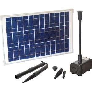 Heissner Solar-Teichpumpen-Set 1300 l/h 0