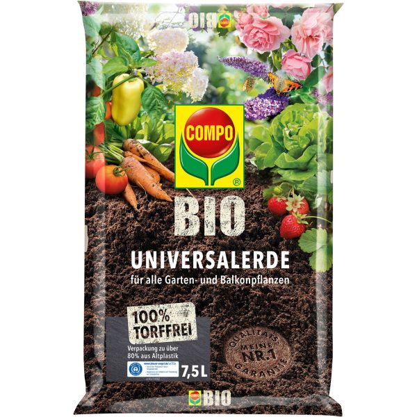 Compo Bio Universal-Erde torffrei 7