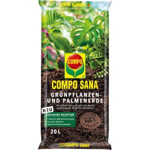 Compo Sana Grünpflanzen- und Palmenerde 2.040 l (102 x 20 l) 1 Palette