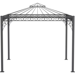 Eleo Pavillon Genua 269 cm x 308 cm x 308 cm Pulverbeschichtet DB703