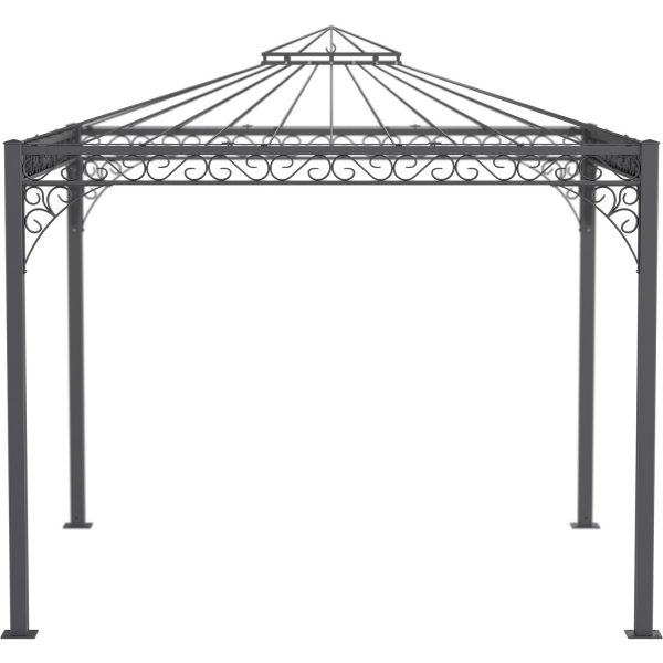 Eleo Pavillon Genua 269 cm x 308 cm x 308 cm Pulverbeschichtet DB703