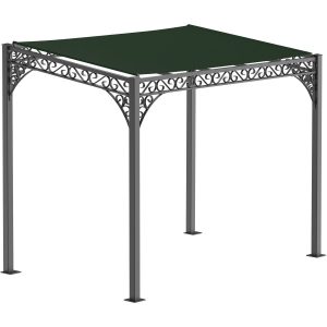 Eleo Sonnensegel 300 cm x 200 cm für Pergola Elba/Ischia Dunkelgrün